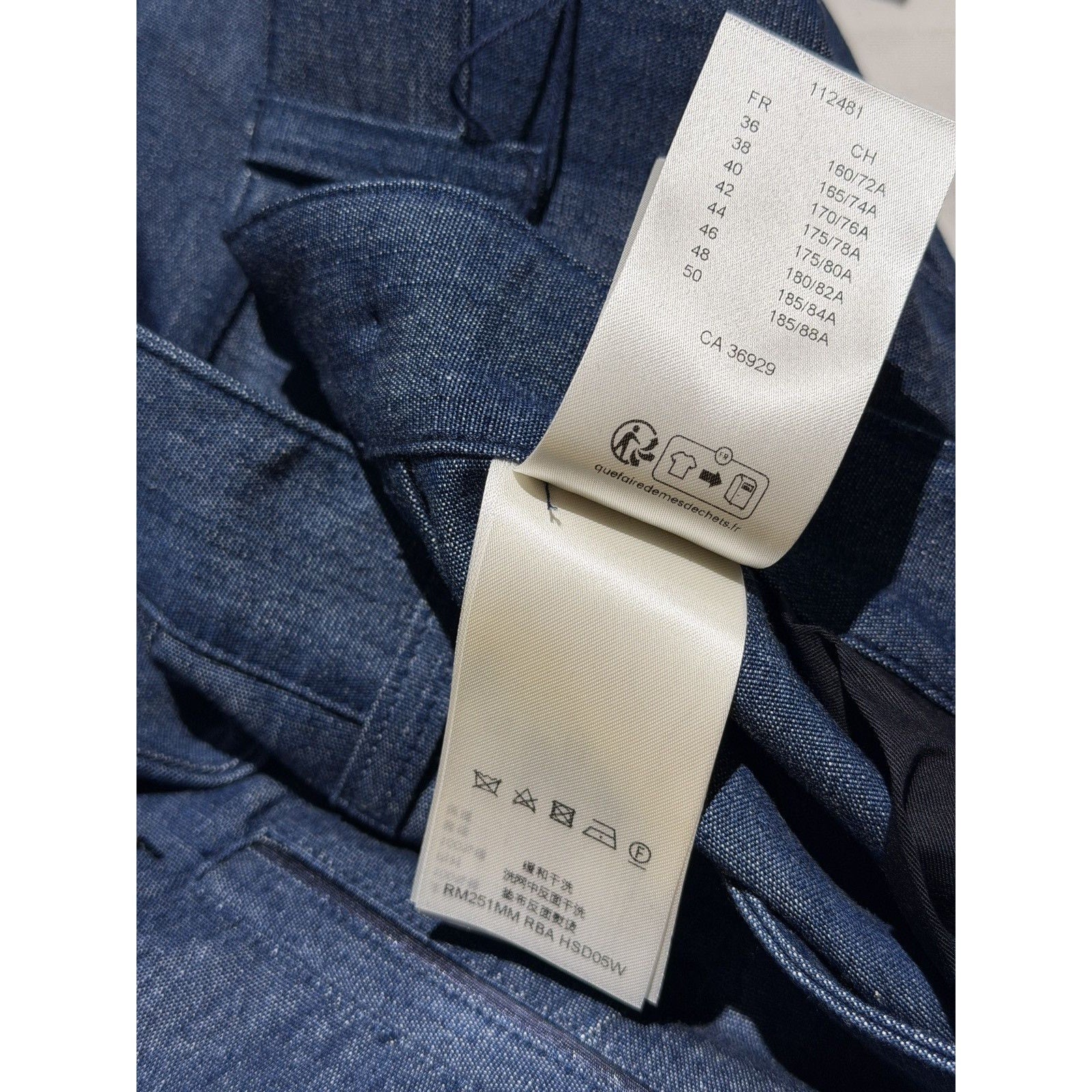 LV blason crystal embellished pant