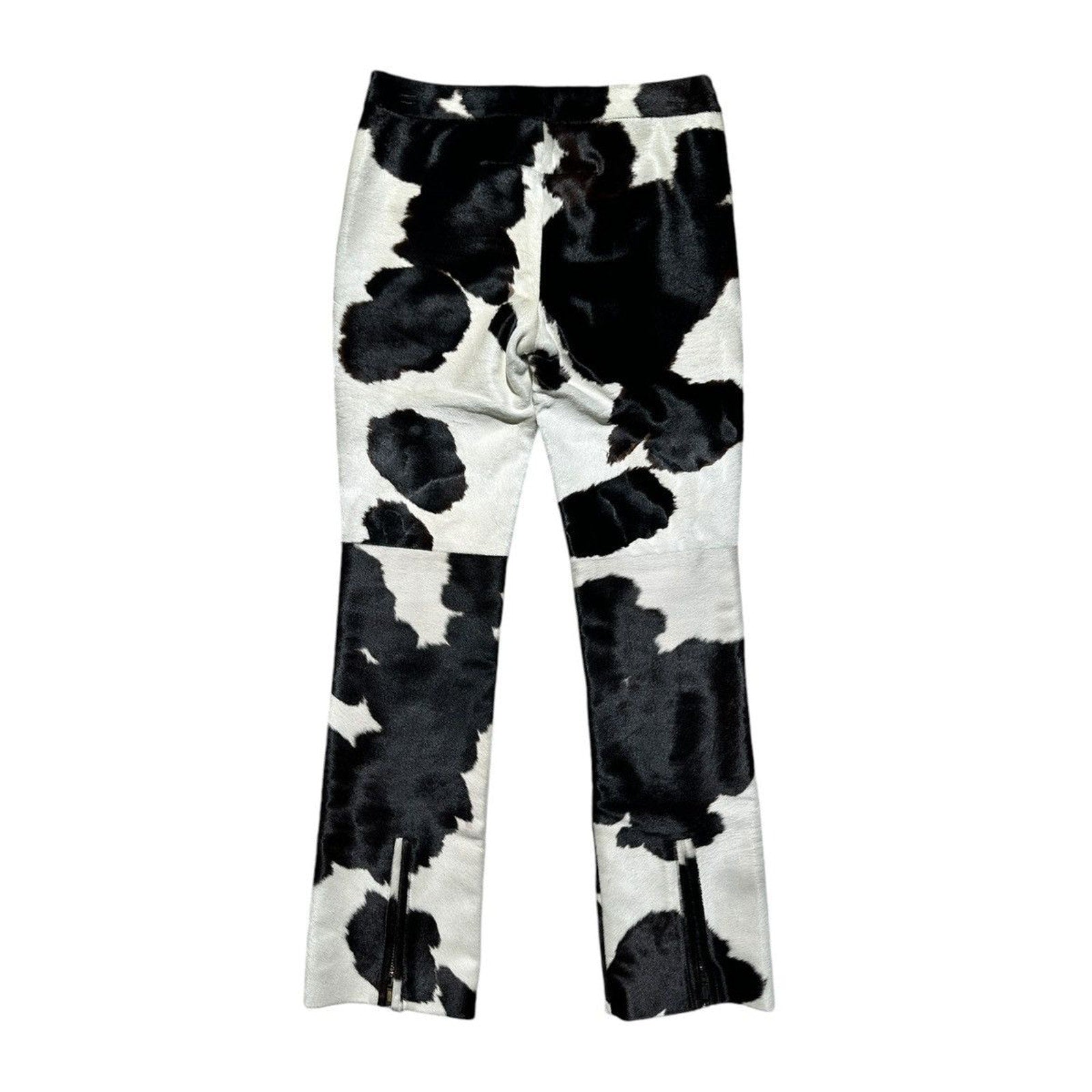 Calfskin Fur Cow print pant