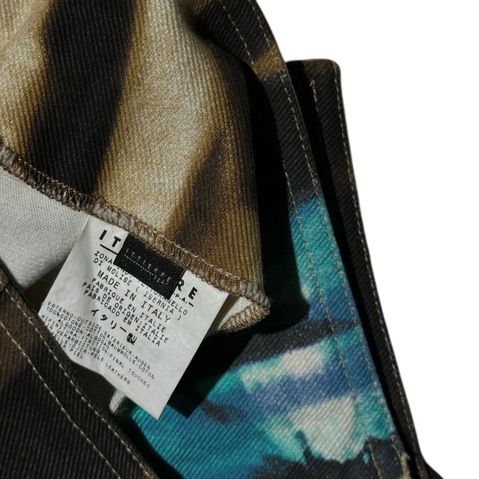 Archive graphic denim