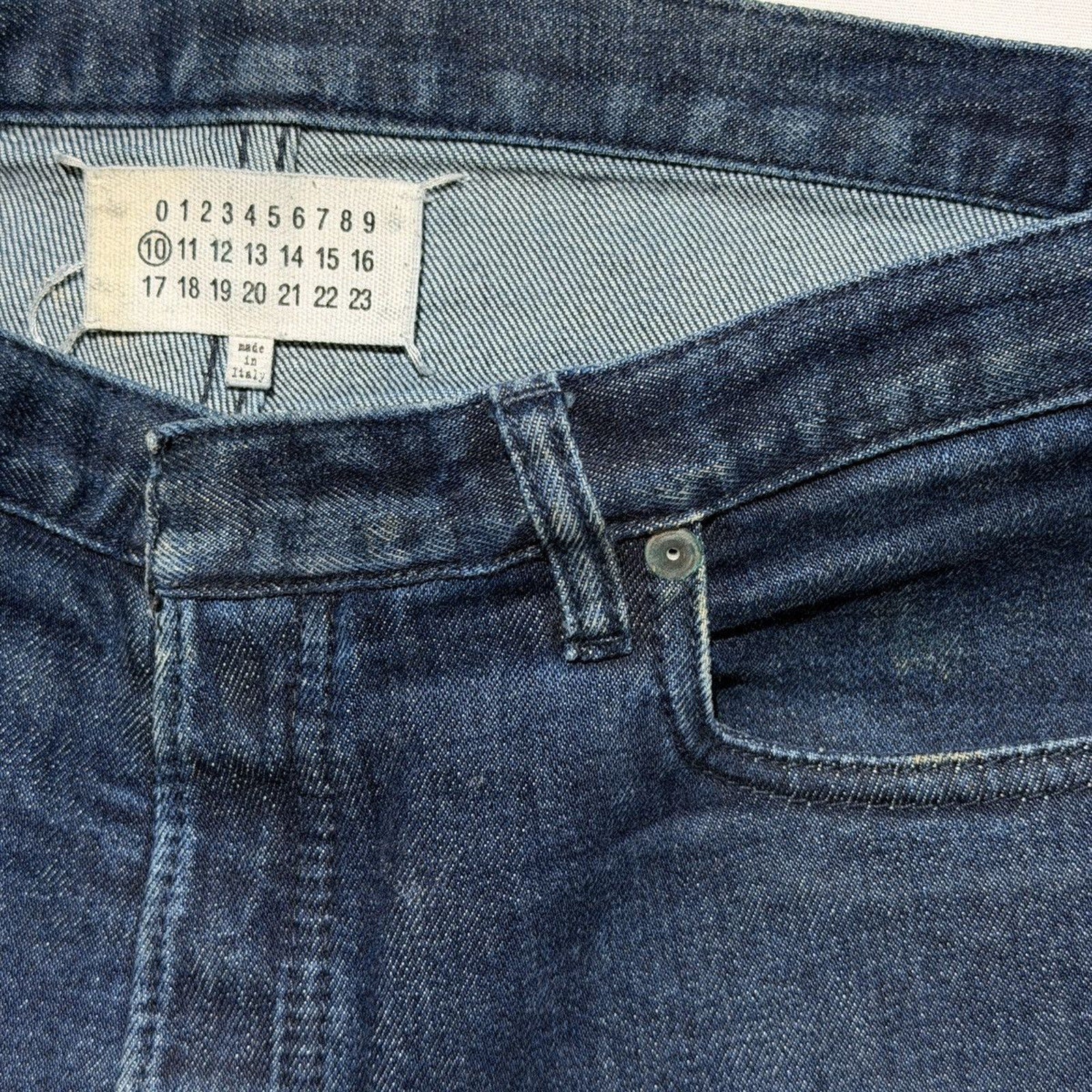 Fw17 paint splatter detail denim