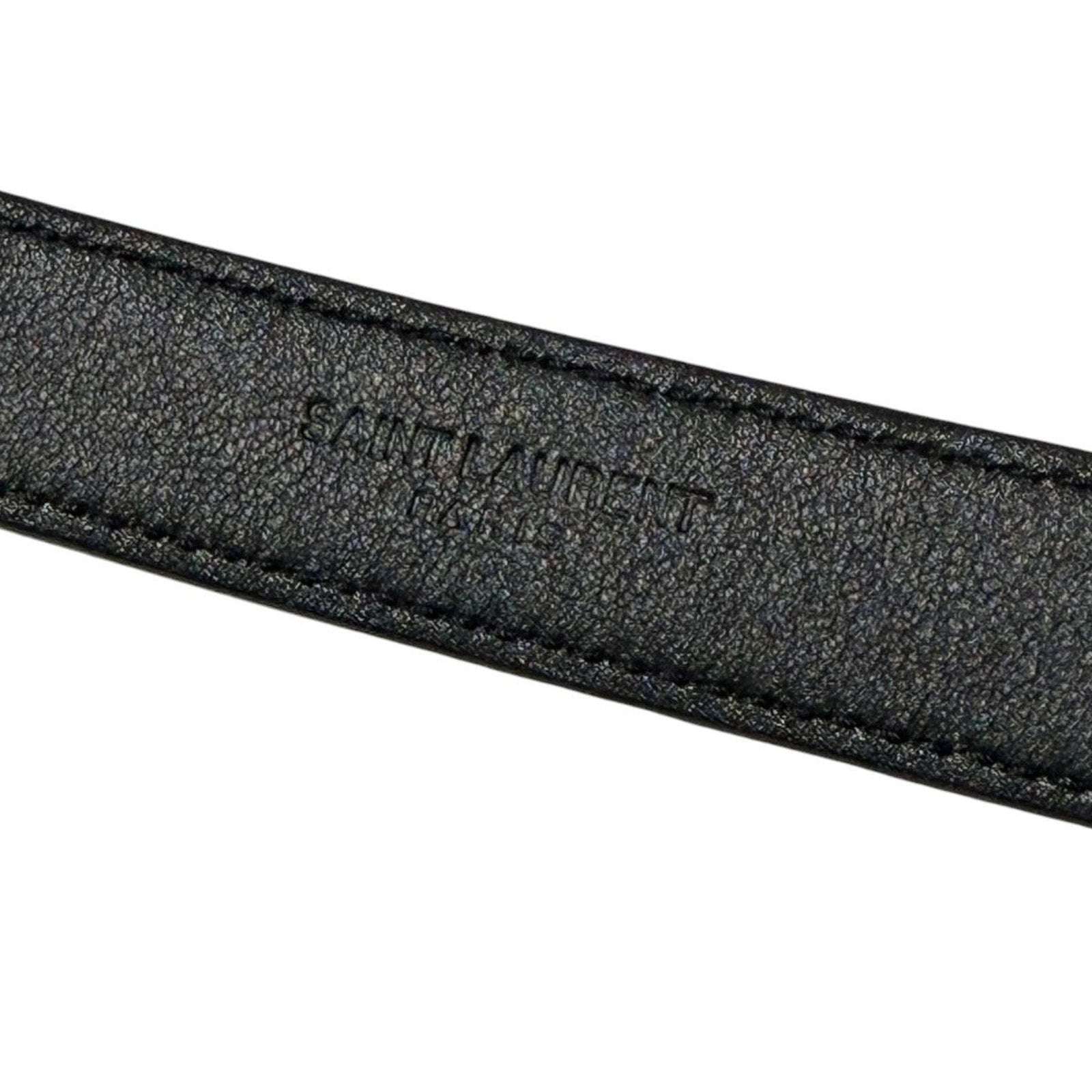 Suede leather Cassandre belt
