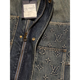 Monogram embossed Workwear denim jacket