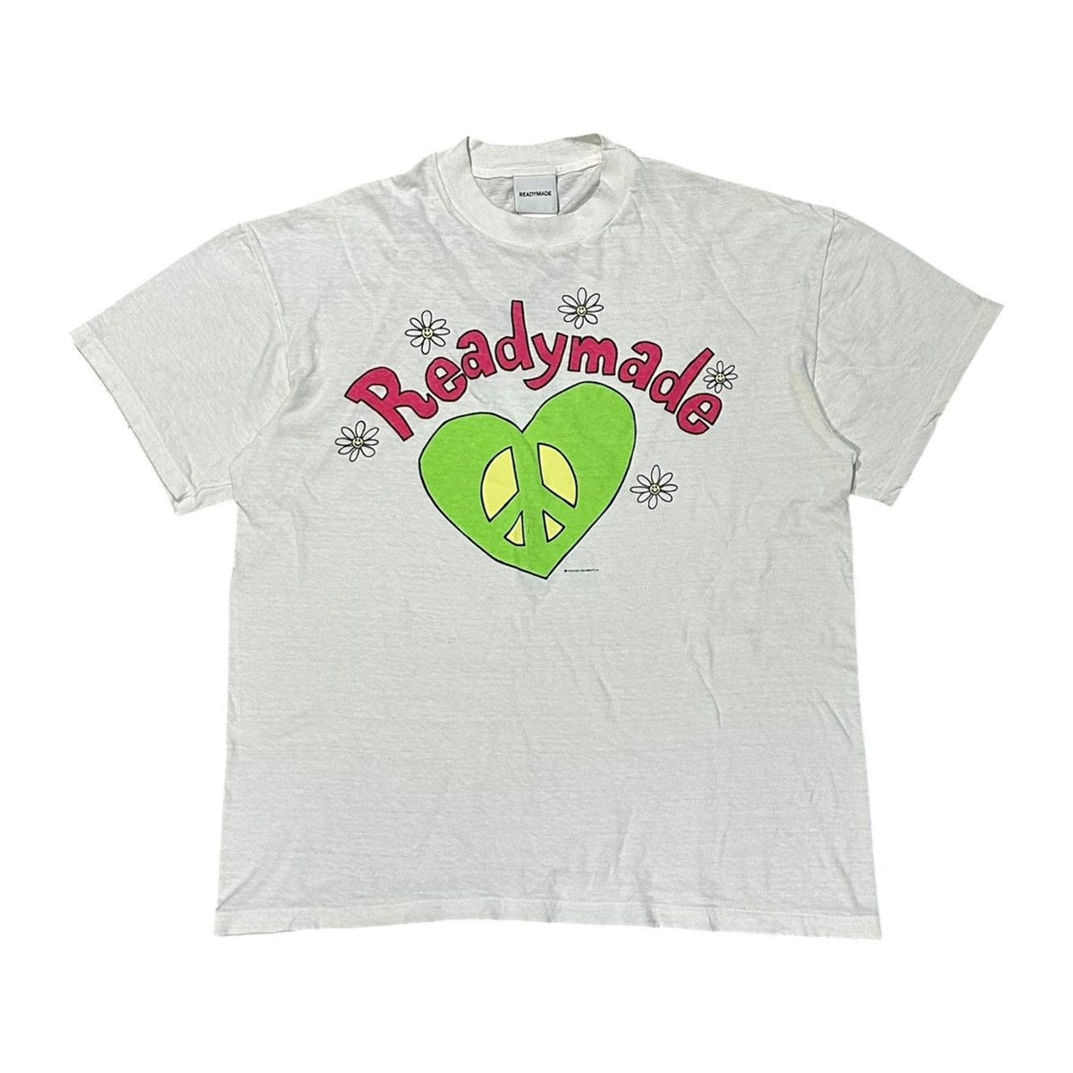 Graphic peace readymade tee