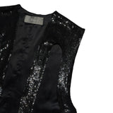 SS07 hedi slimane silk sequin runway vest