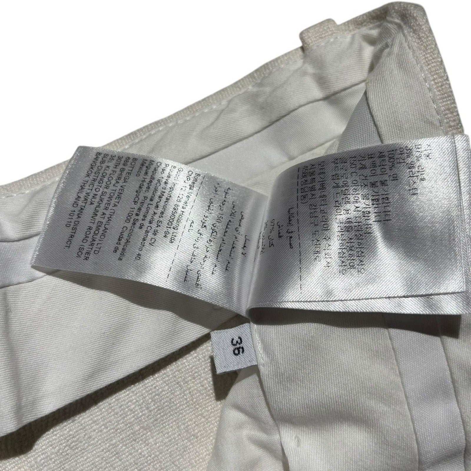 Linen 3/4 wide leg capri
