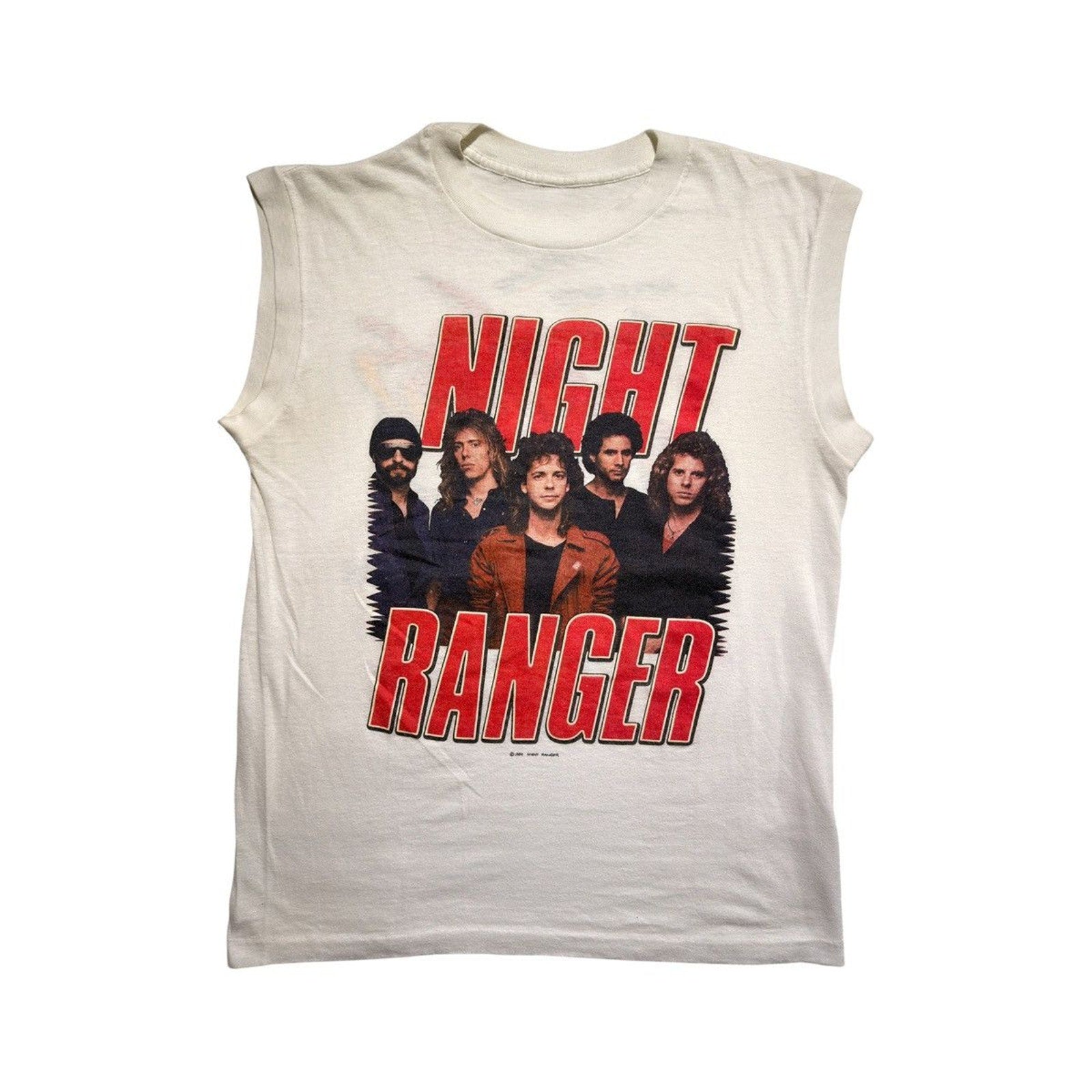 1984 night ranger vintage tank