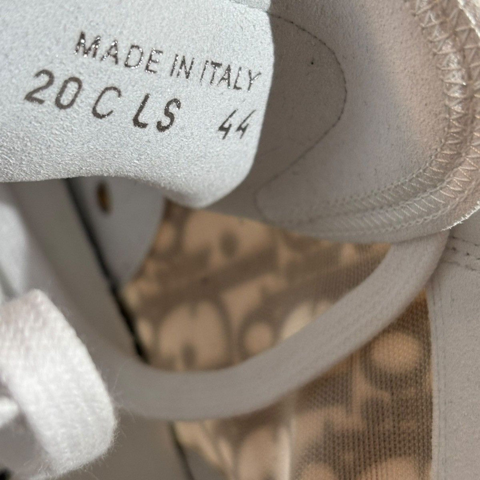 B23 oblique hi top sneaker