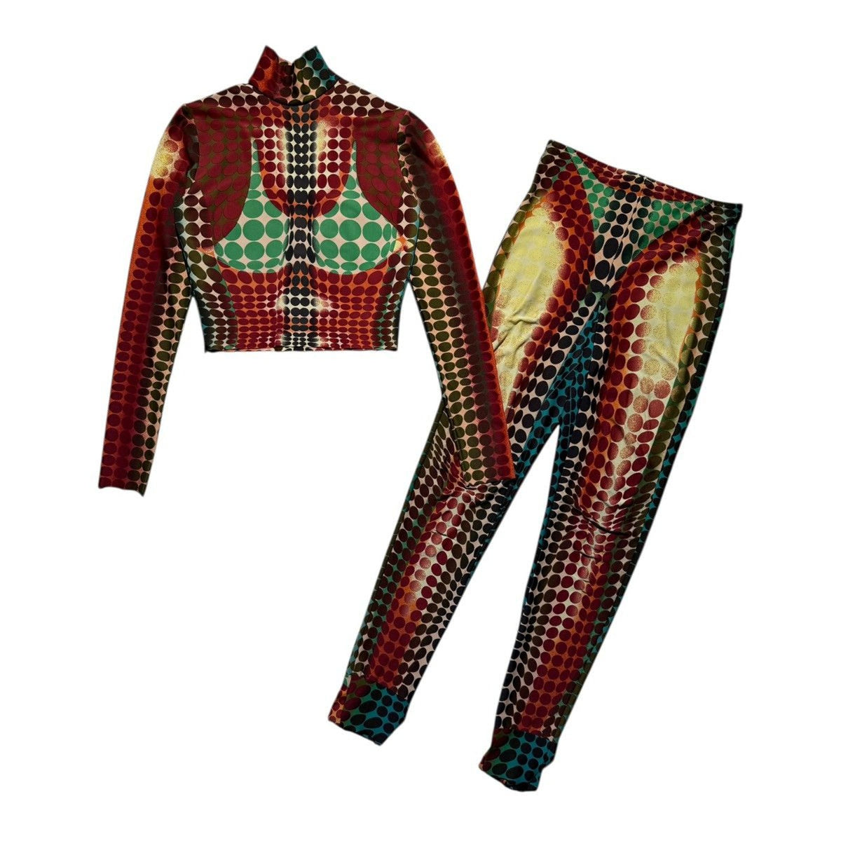 FW1995 runway cyber dot two piece set