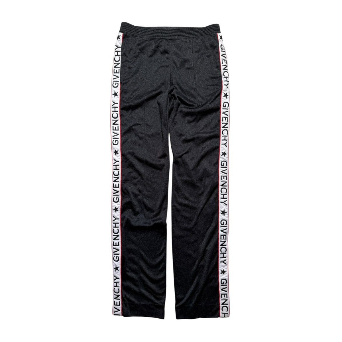 Logo side stripe track pants