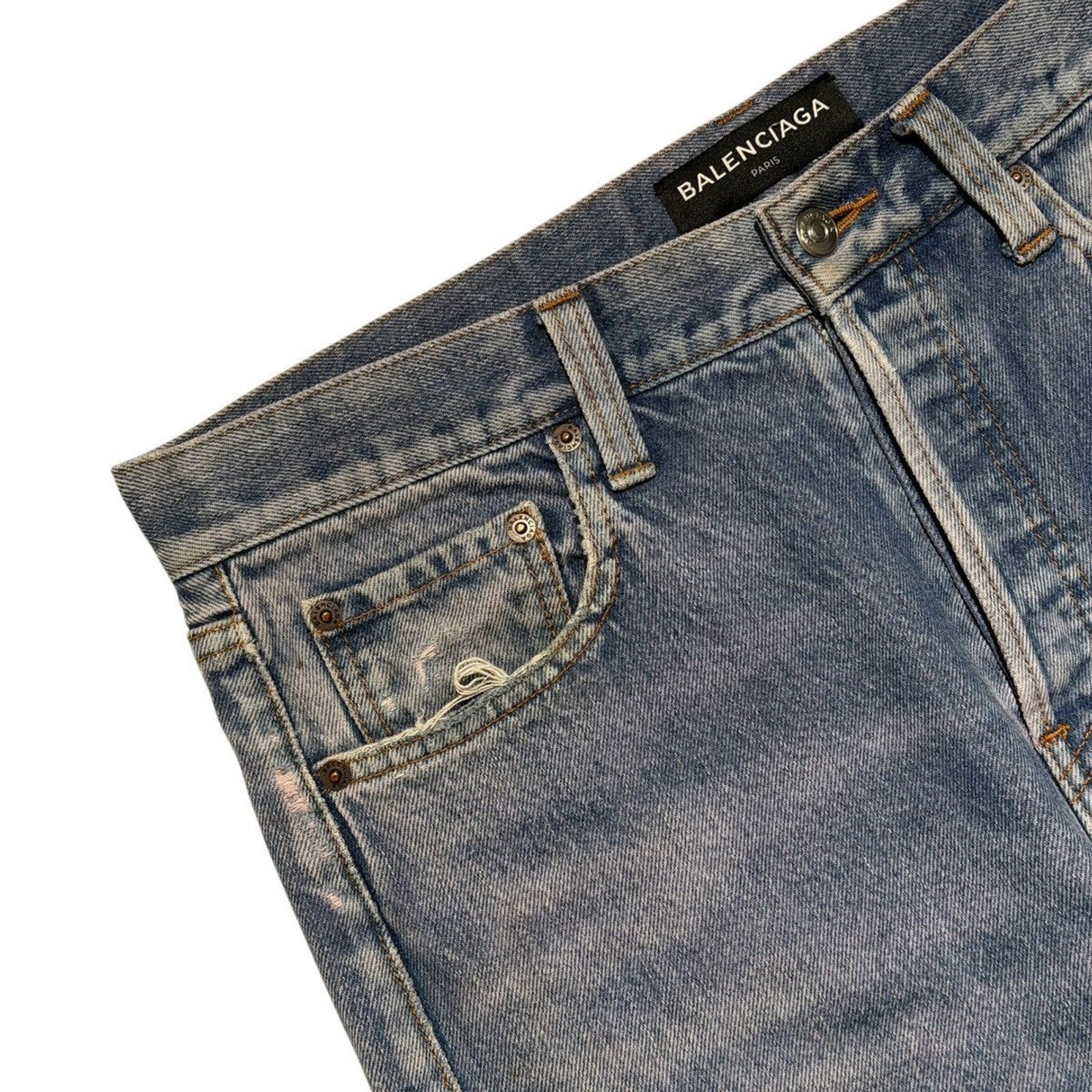 Classic straight leg denim (demna era)