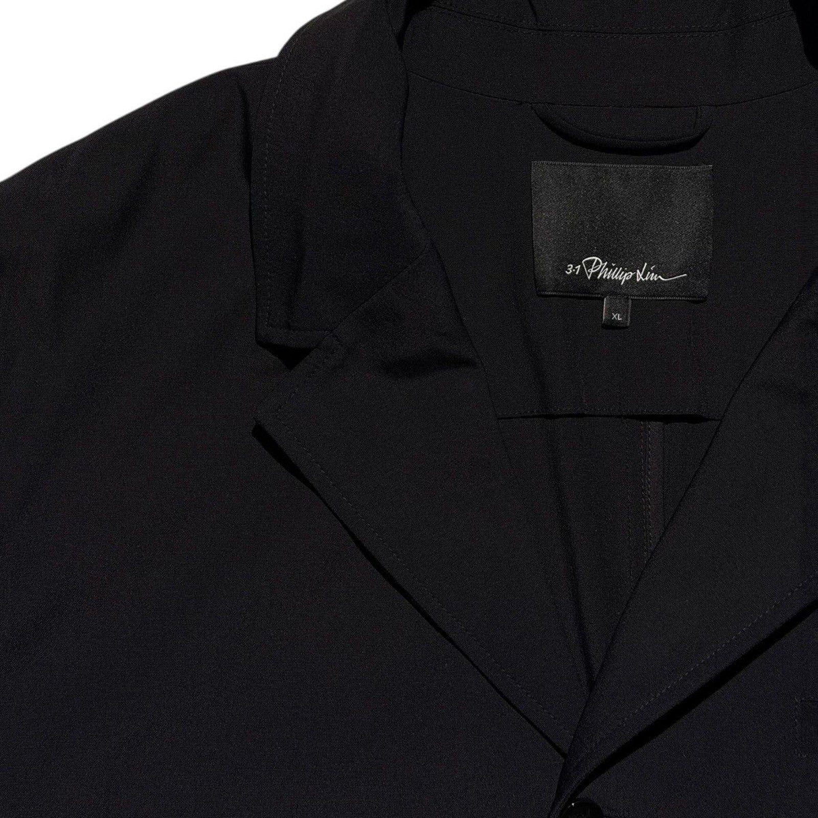 Fine wool structured shirt