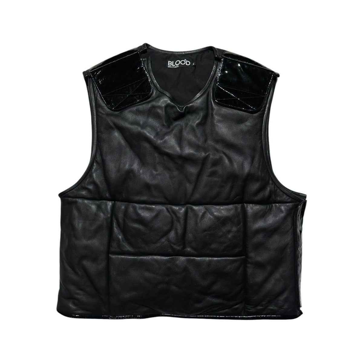 Leather bullet proof vest