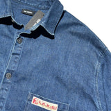 MEGA Oversized Denim carpenter RS Patch shirt