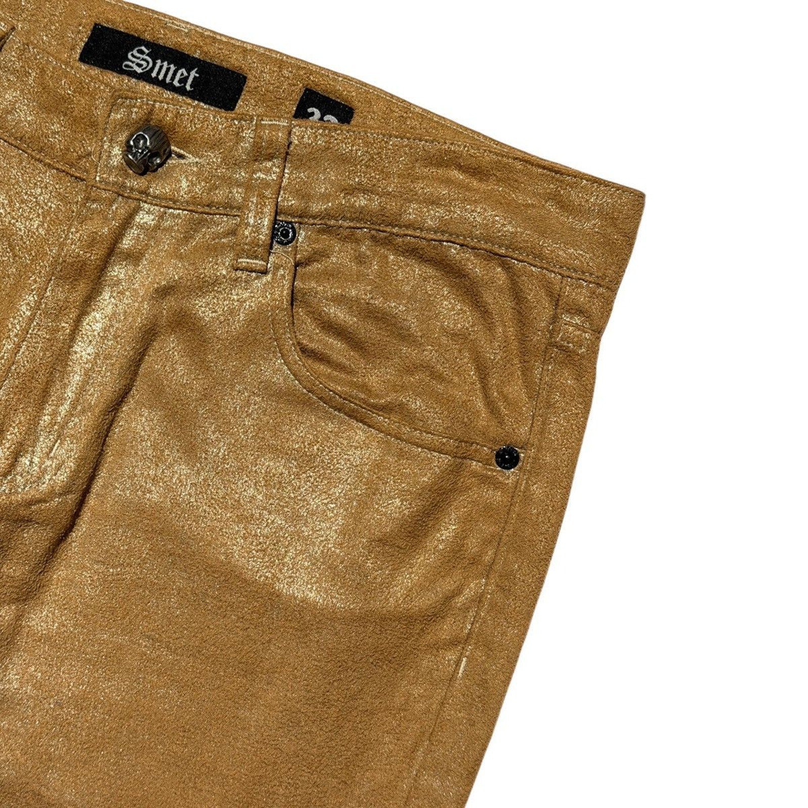 SMET: by christian audiguer Ed Hardy textured pant