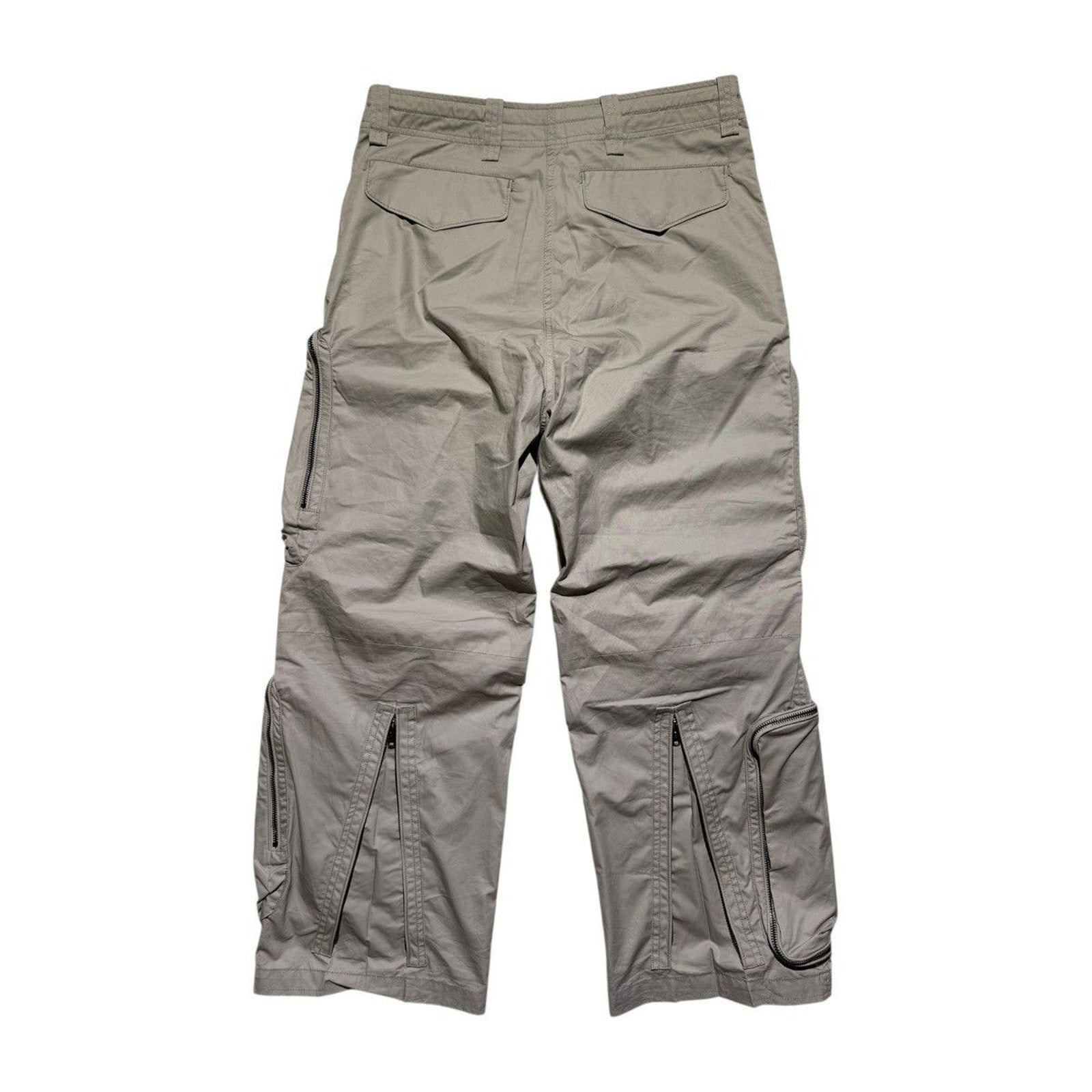 SS21 Multipocket zip flare cargo