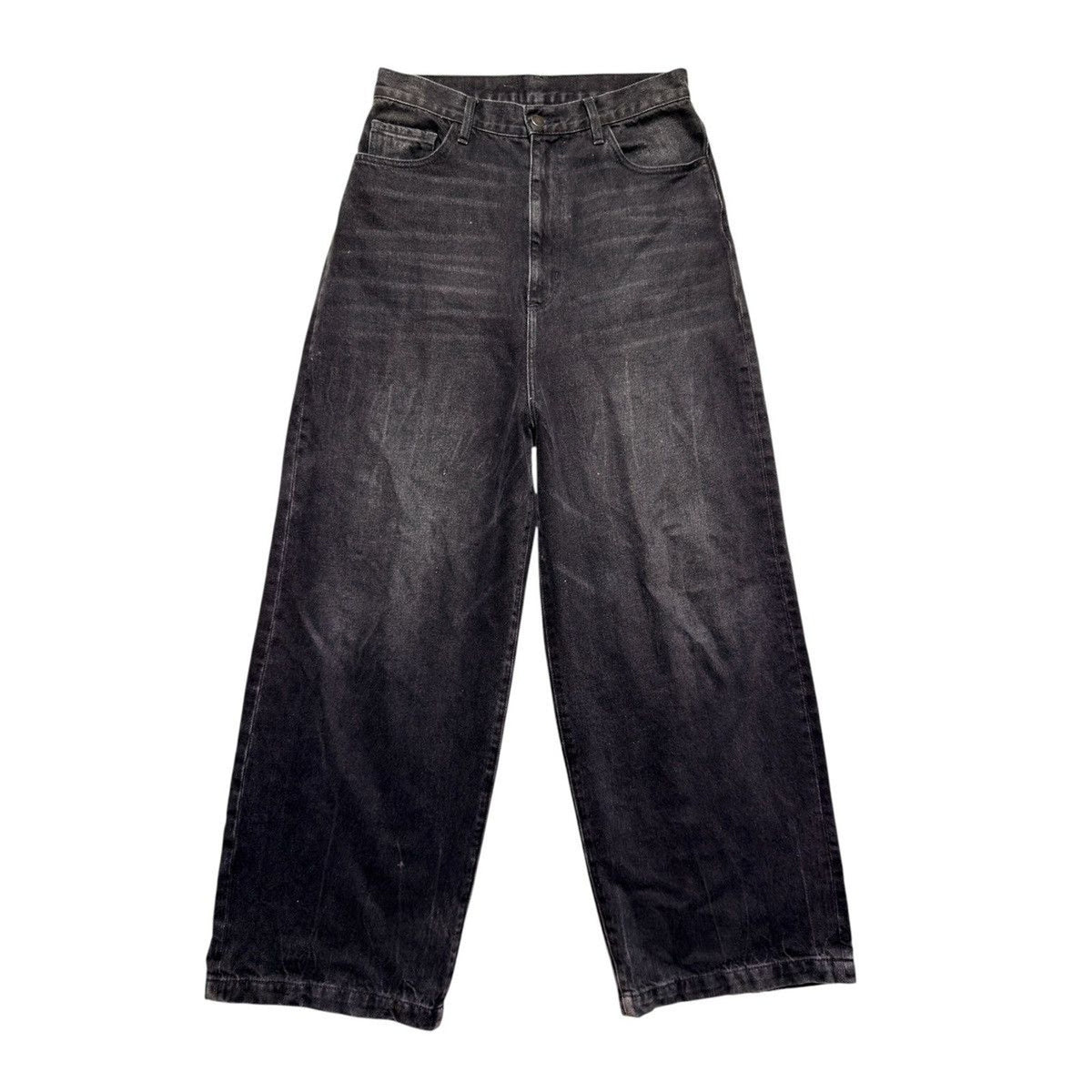 Baggy wide leg denim
