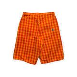 Plaid baggy shorts