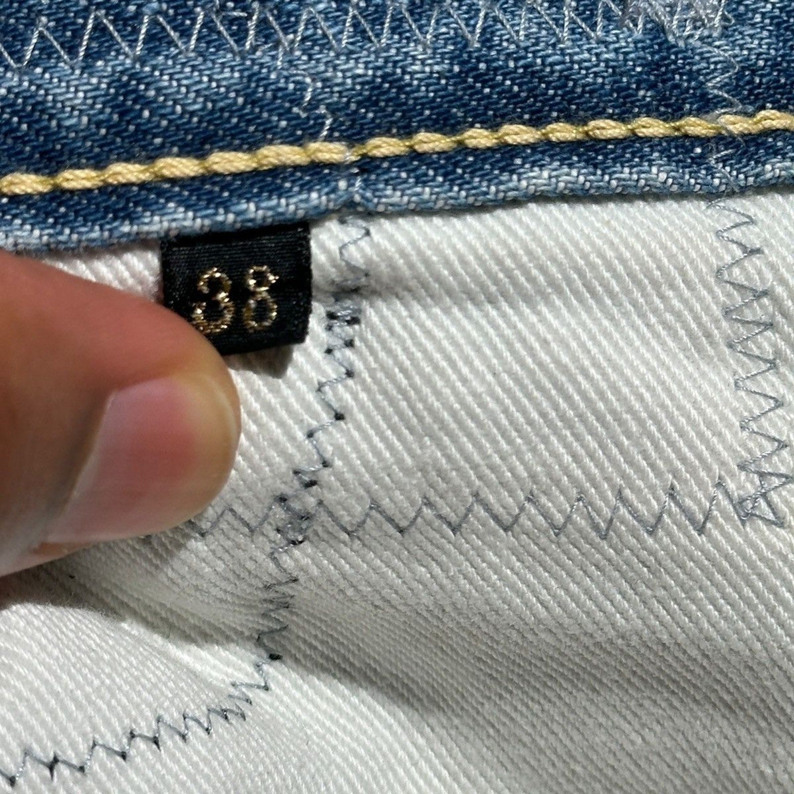 $2,300 Patchwork boro denim no nukes