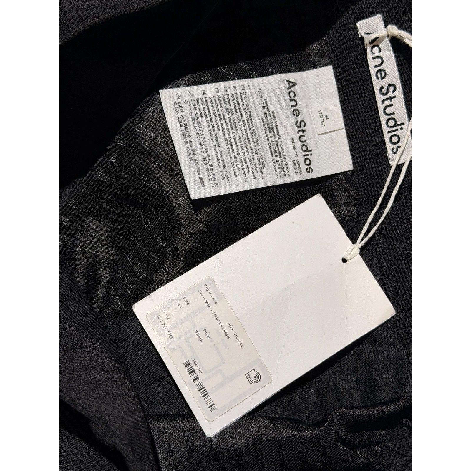 Classic tailored trouser