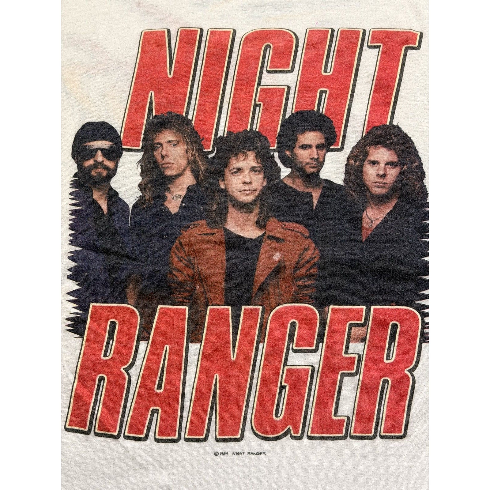 1984 night ranger vintage tank