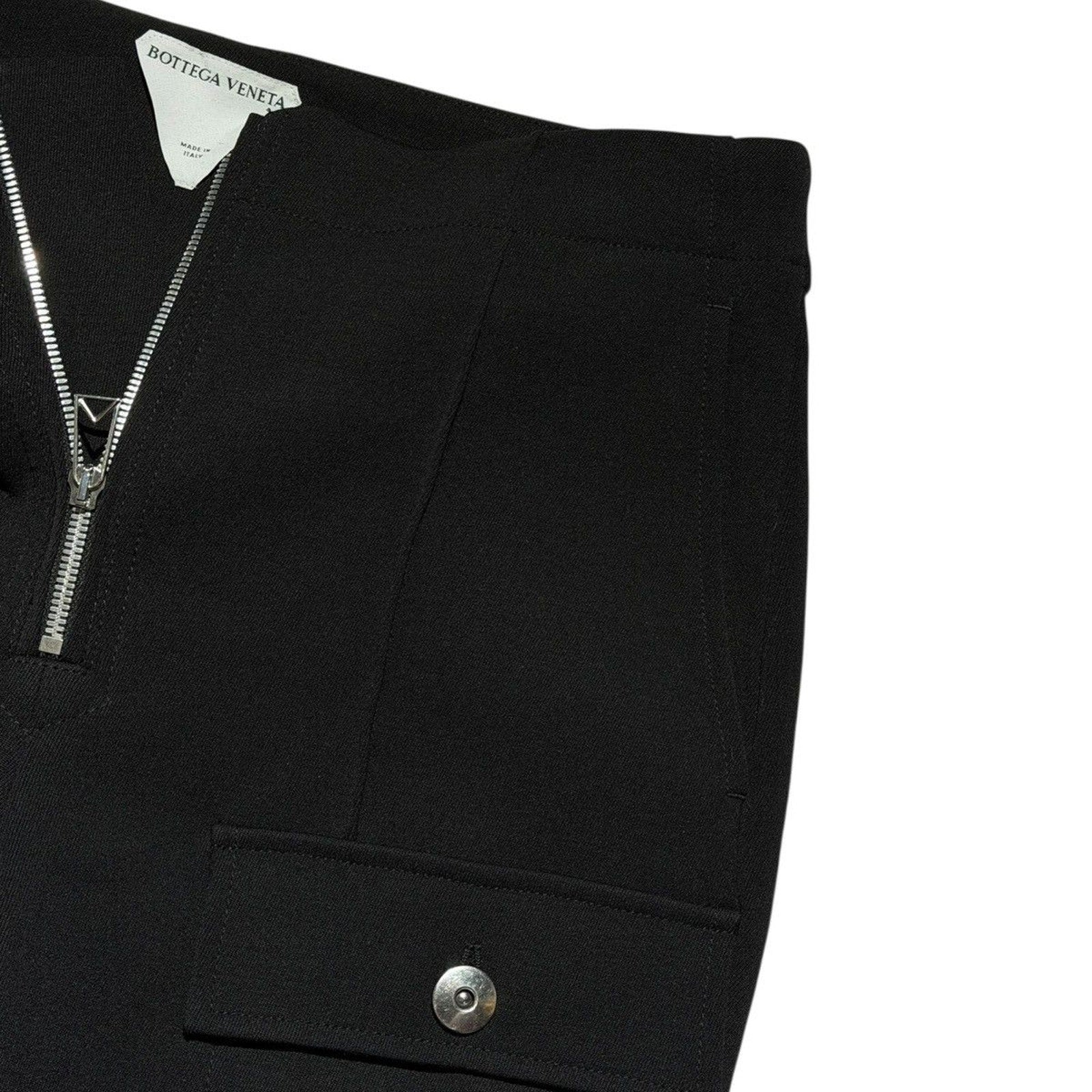 Front zip calvary trouser