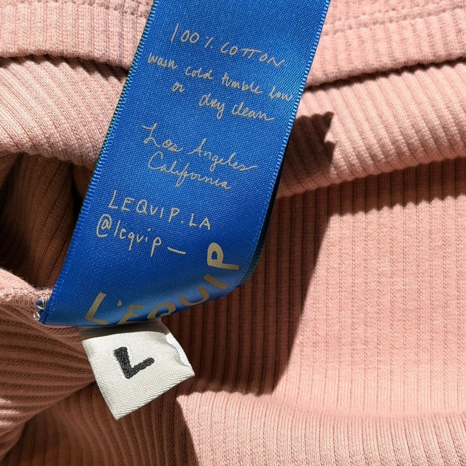 L’equip ribbed luxe tank