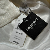 Sequin button down shirt