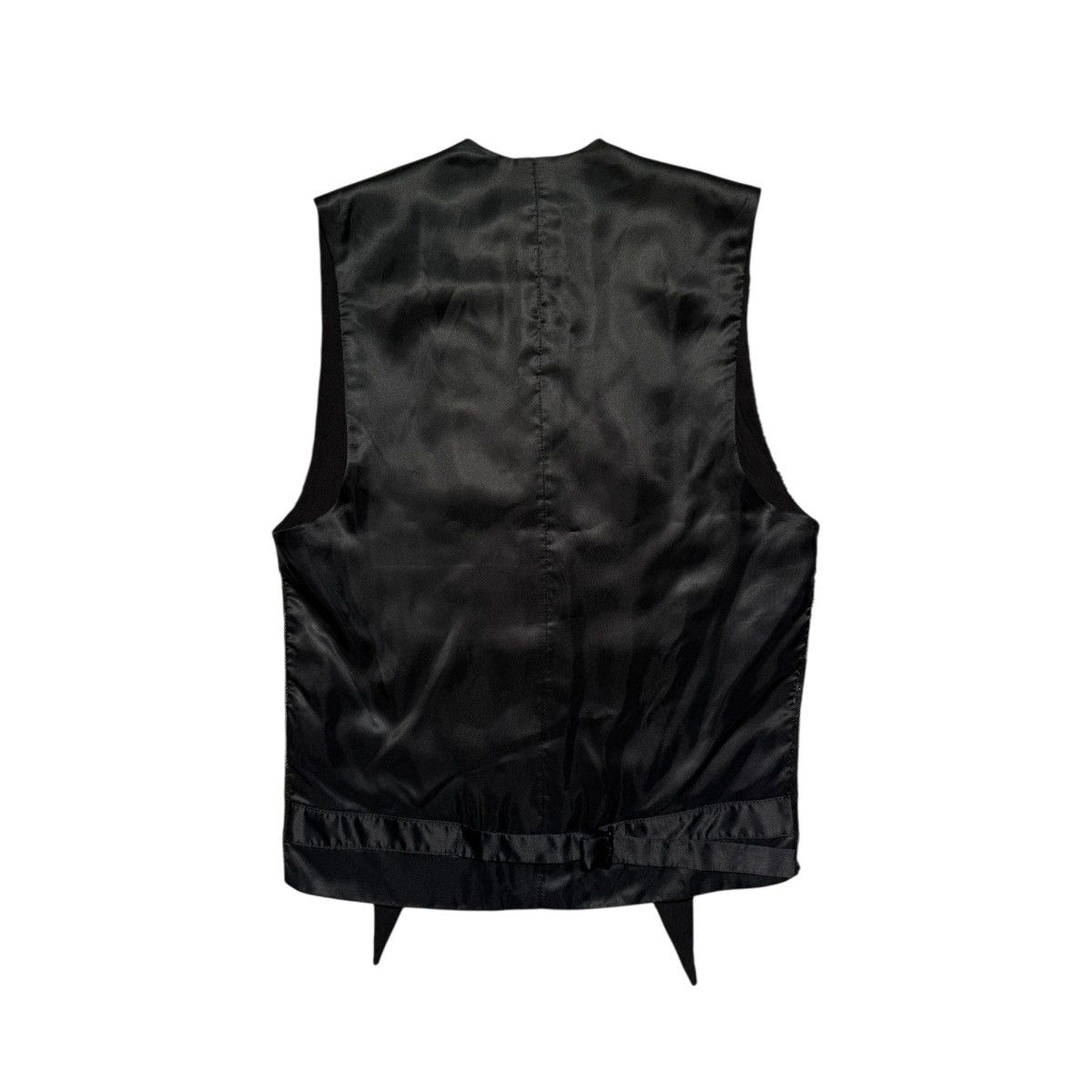 SS07 hedi slimane silk sequin runway vest