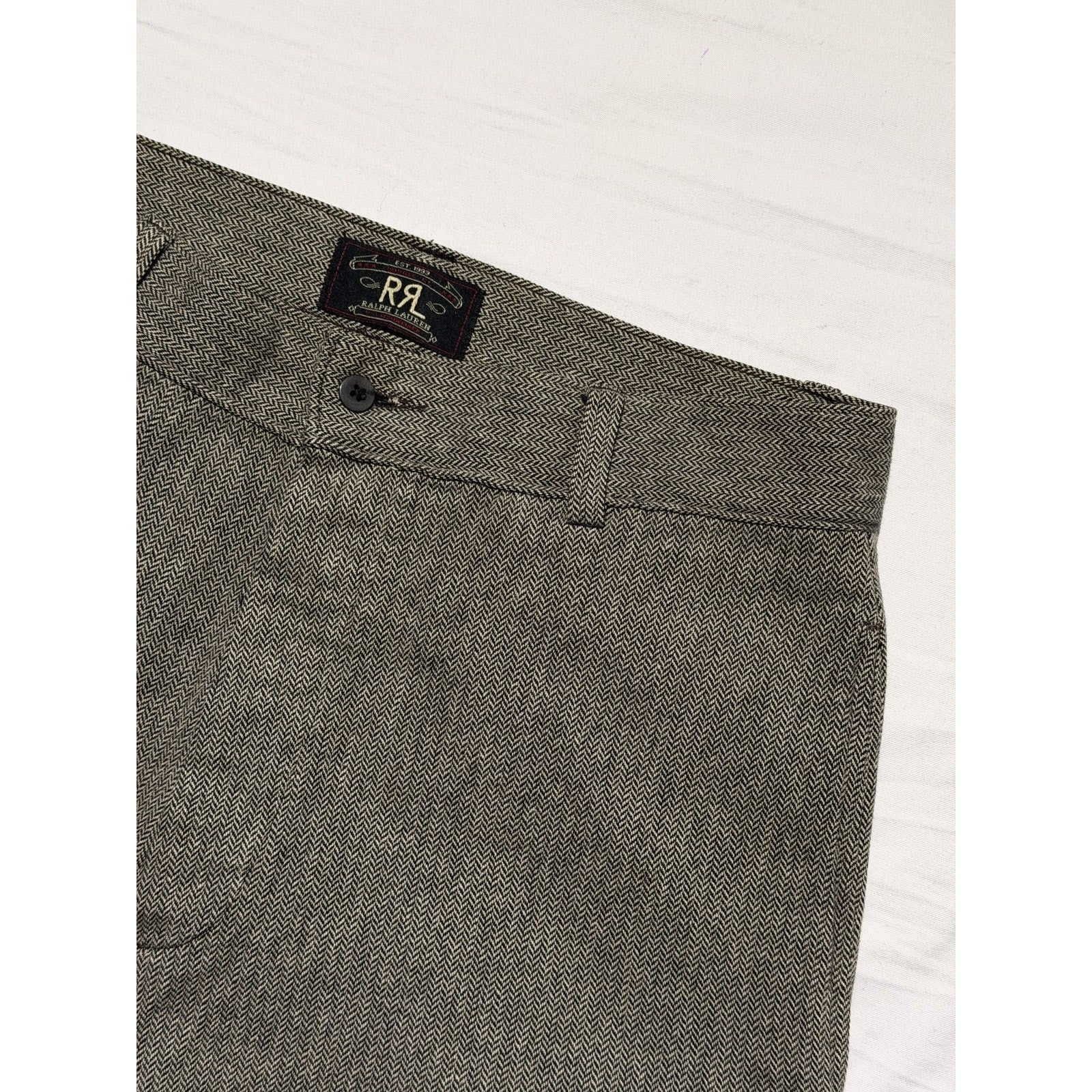 Tweed woven trouser