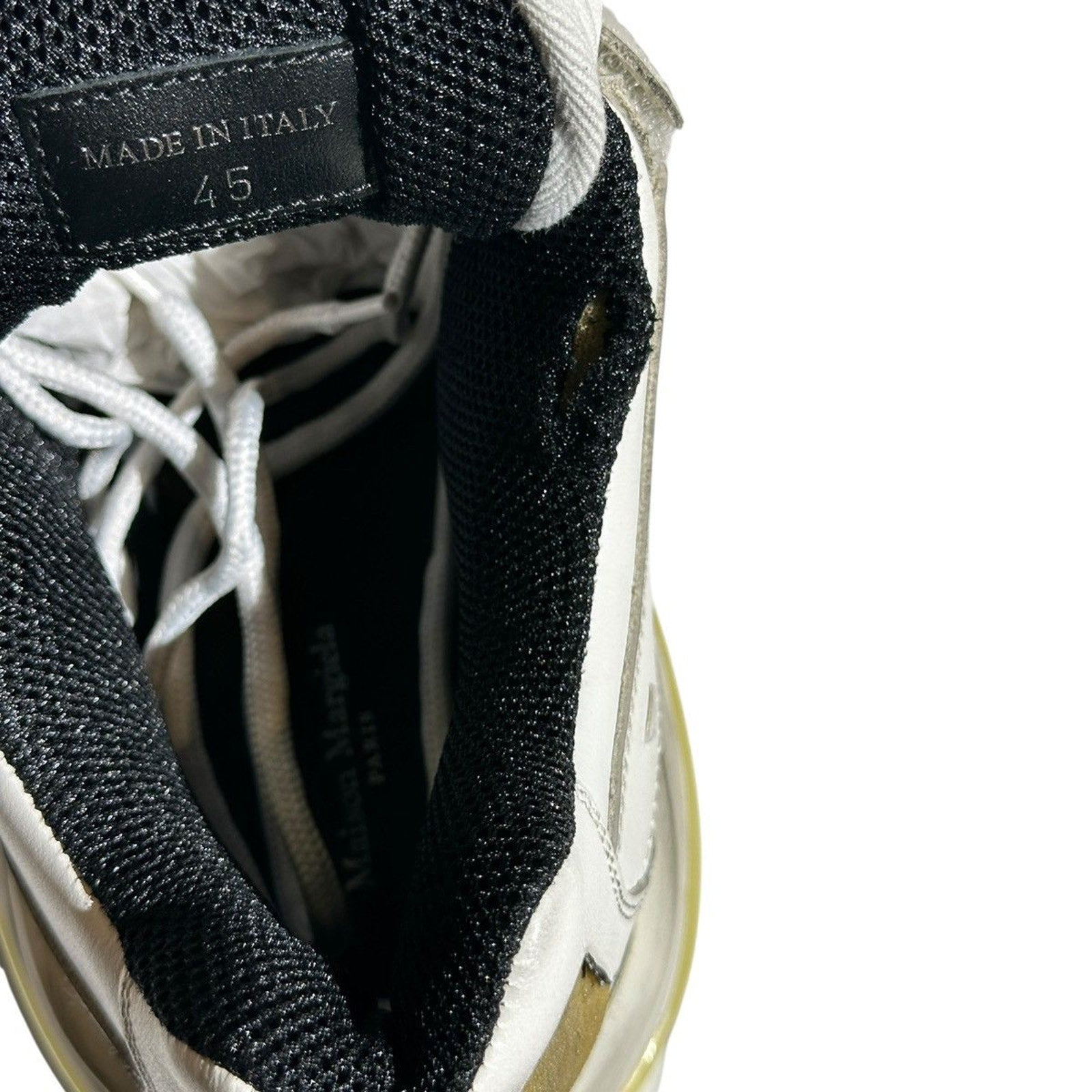 Retro fit deconstructed sneaker