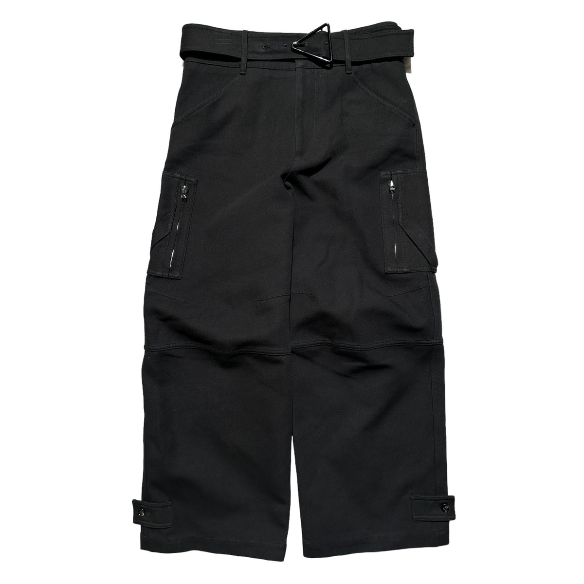 Baggy carpenter adjustable belted cargo pant