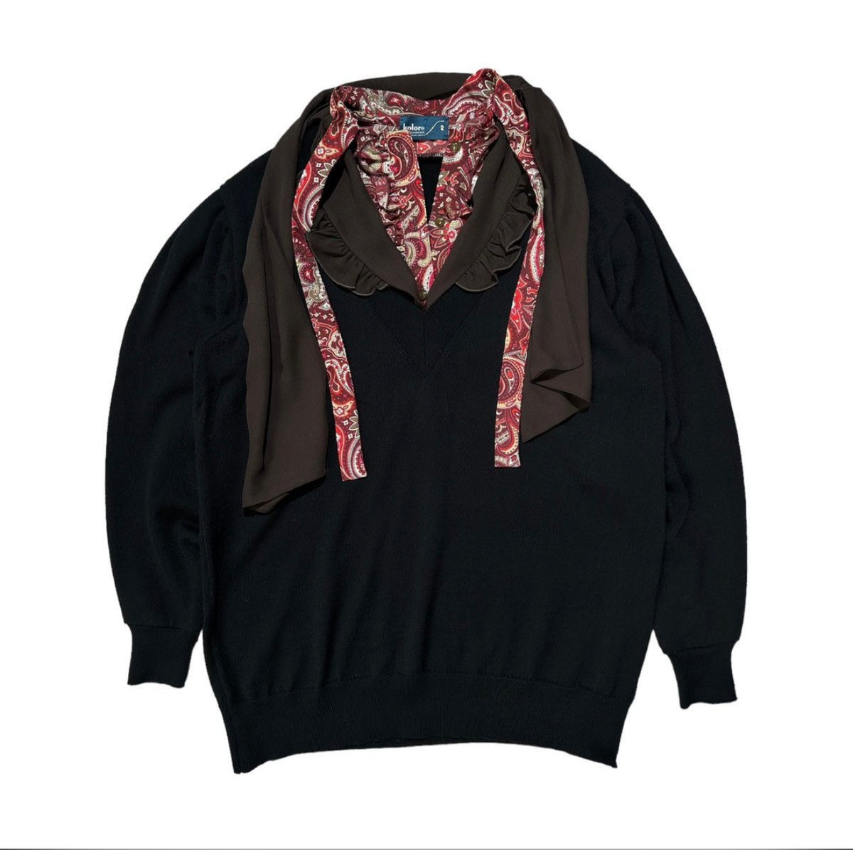 Triple layered thin knit polo