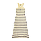 Soliel Striped Mesh Dress