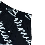 Script Cursive logo shorts