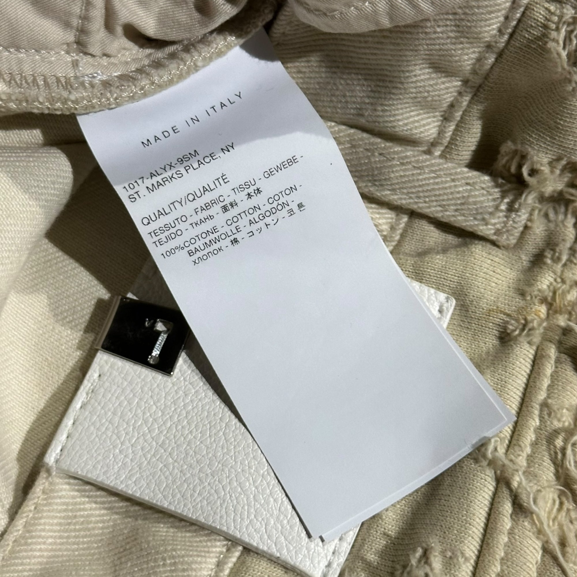 Mummy distressed layered pant