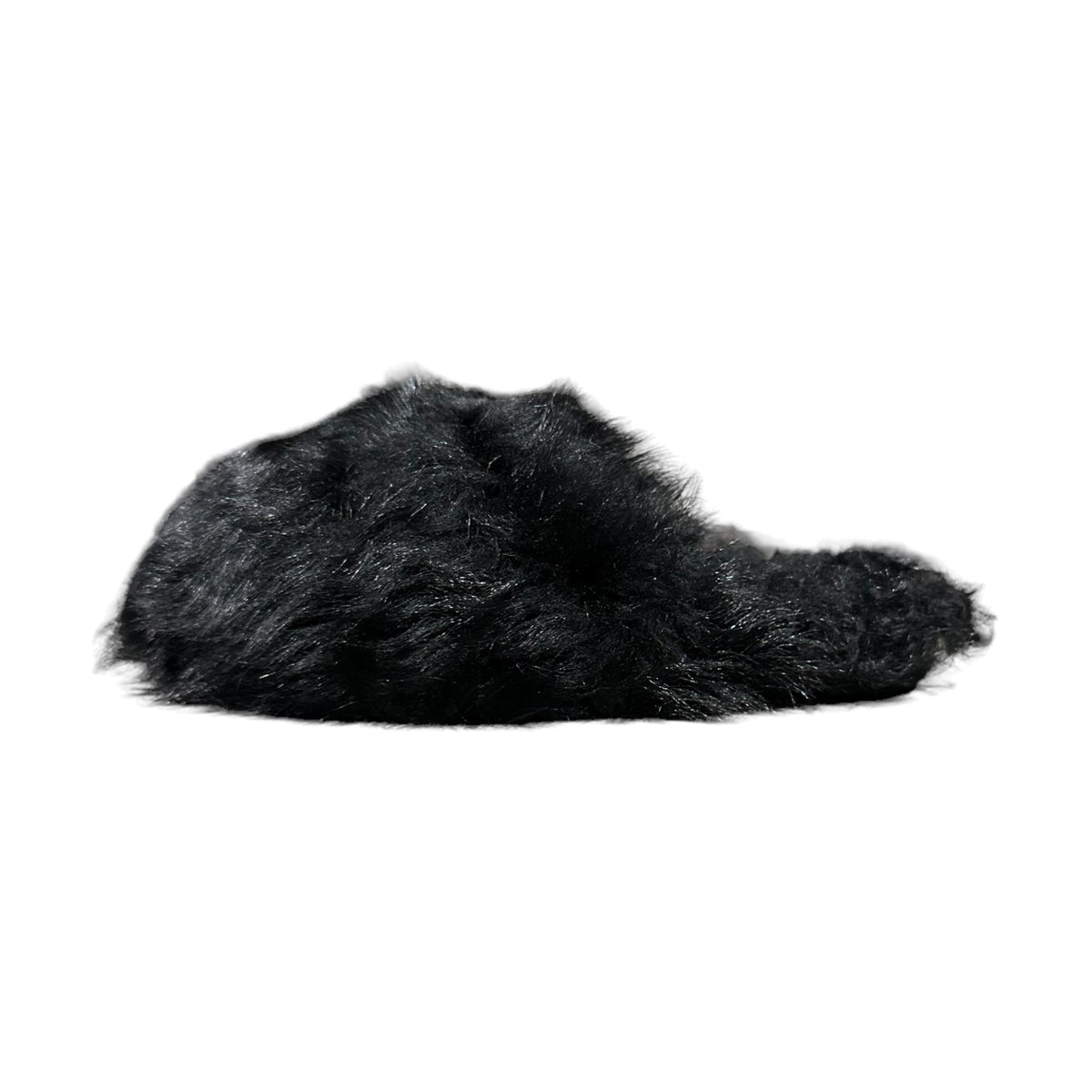 Fur granola sandal