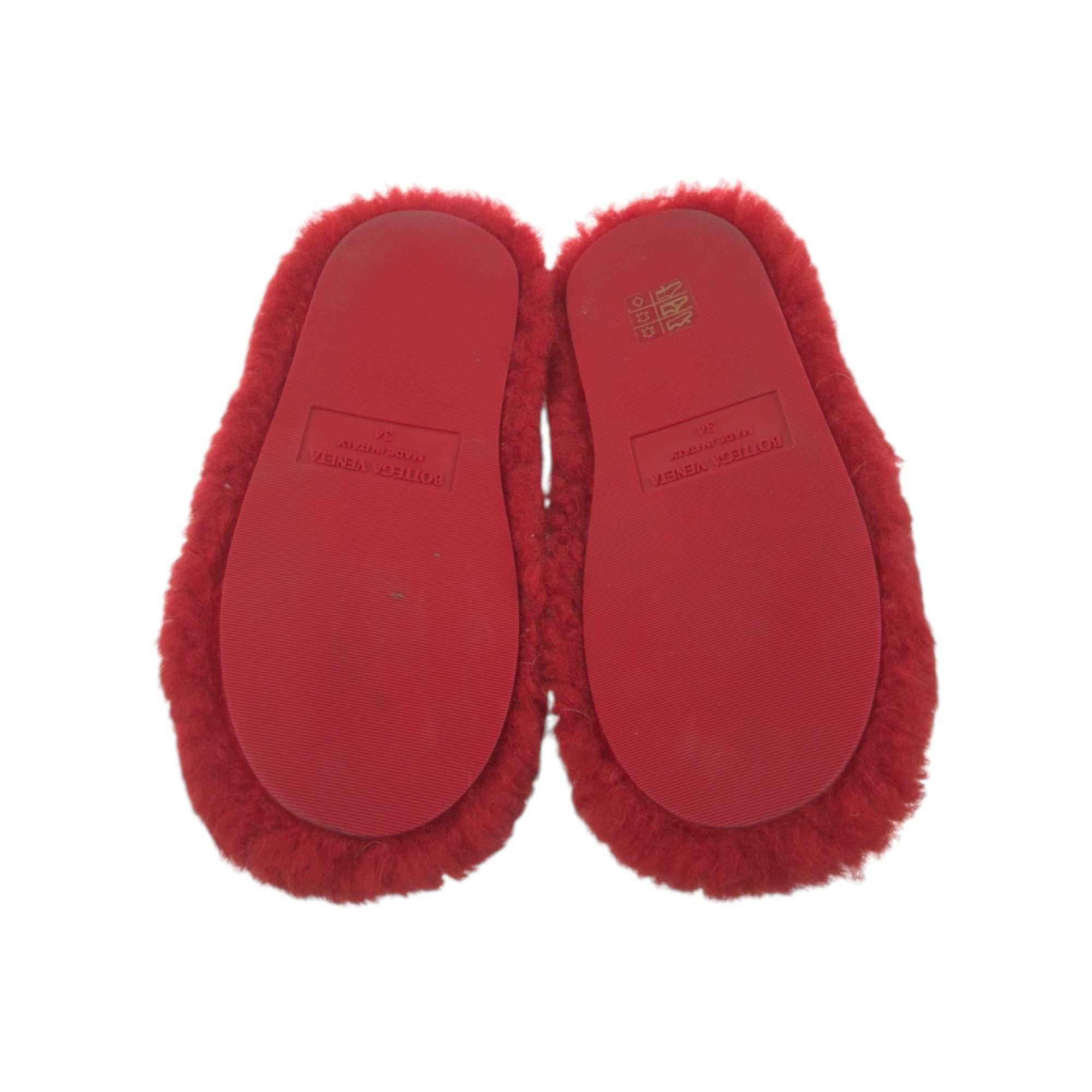 Teddy plush sandal