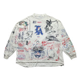 Japan exclusive graffiti graphic long sleeve