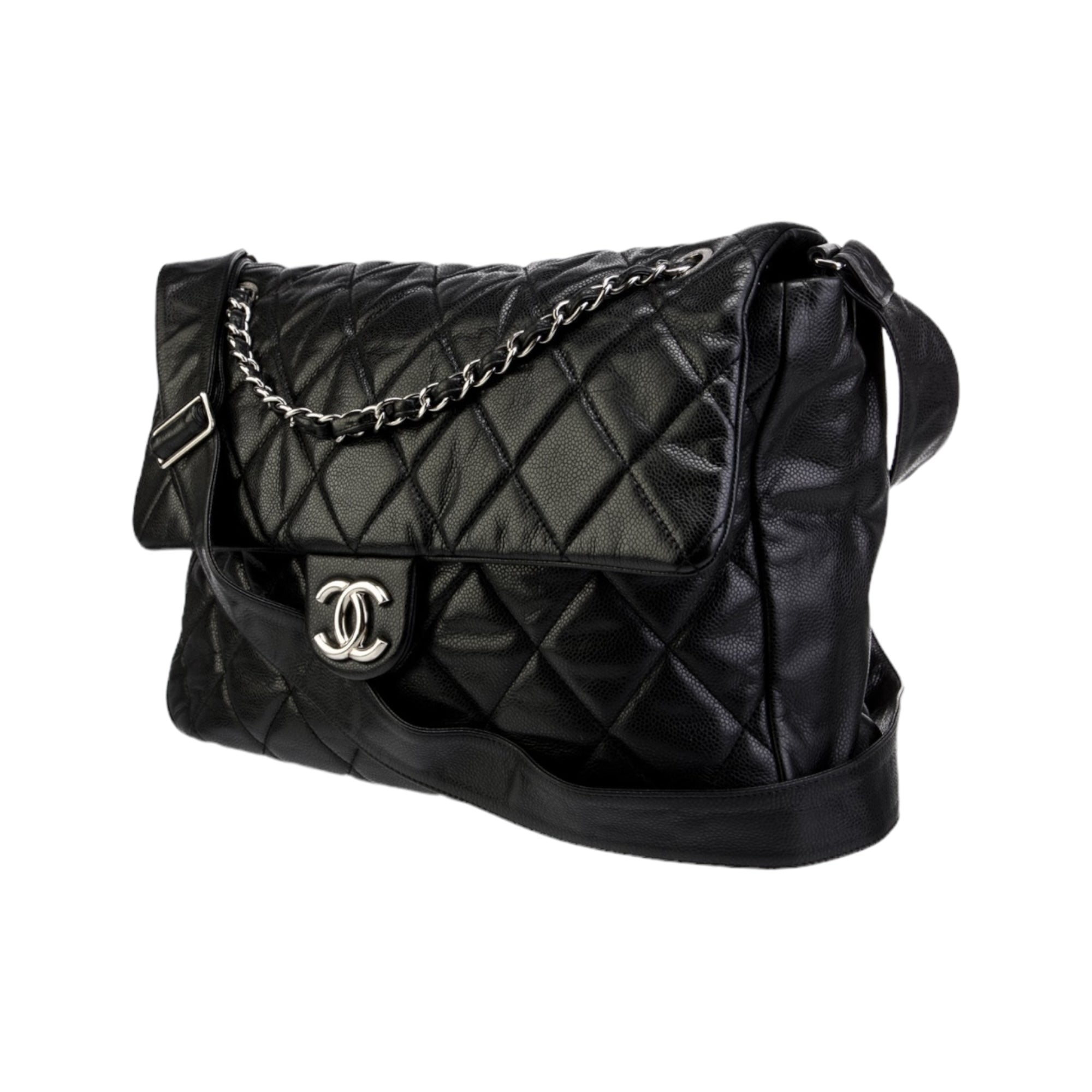 Caviar quilted spirit messenger bag