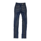 Spiral body fit denim