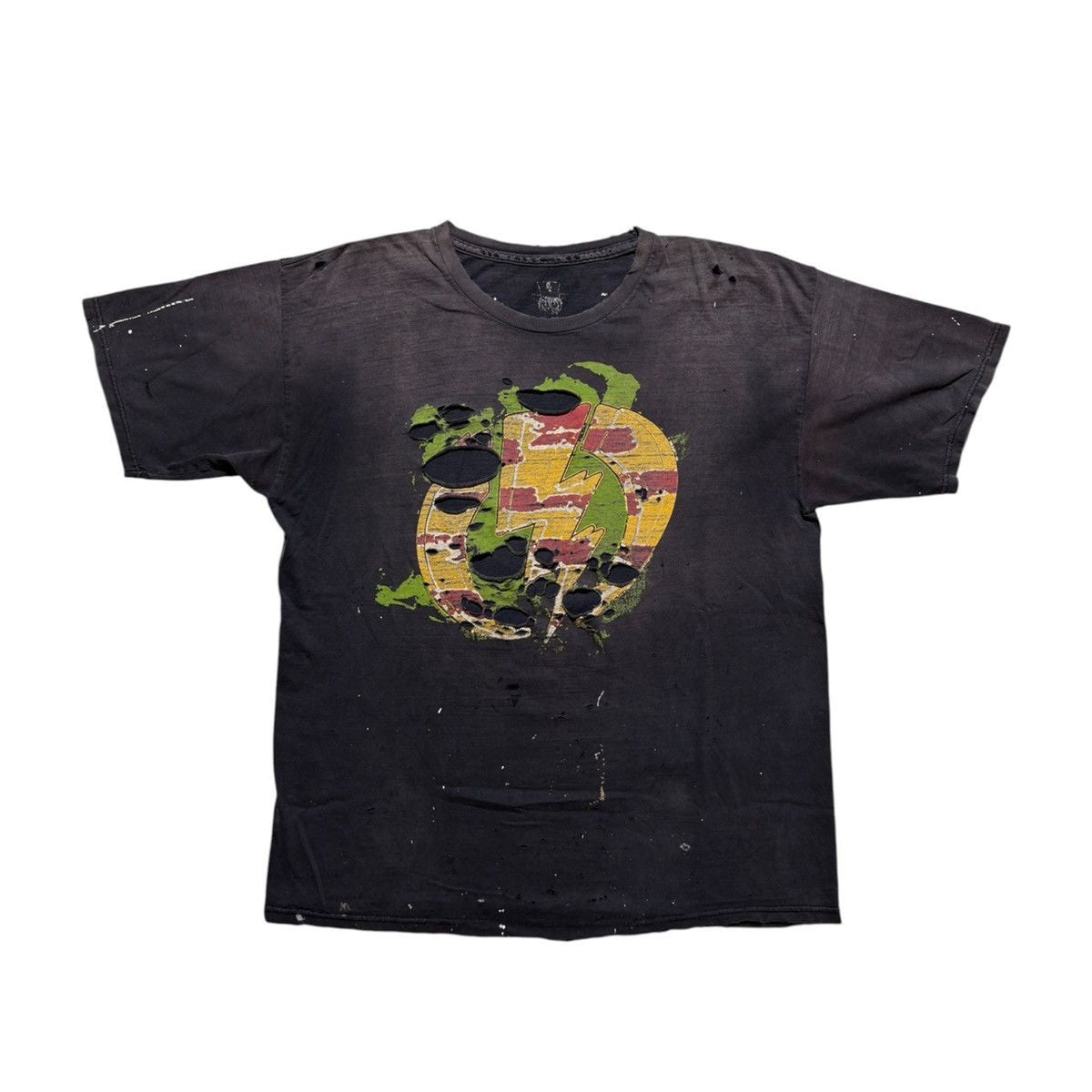 Vintage Thrashed bolt tee