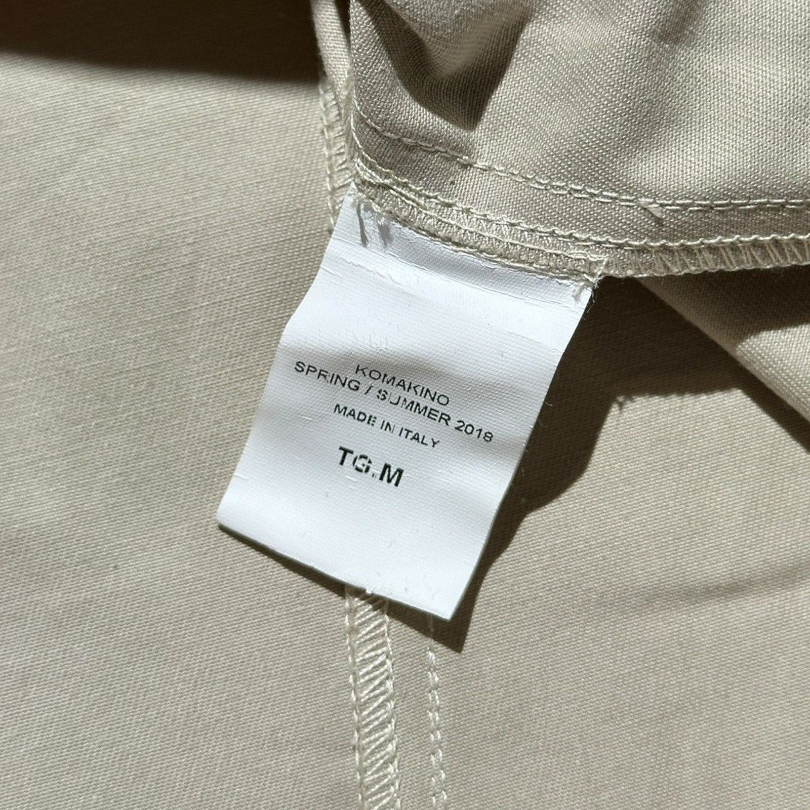 Exposed stitch trucker jacket