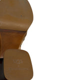 Boogie platform leather clog