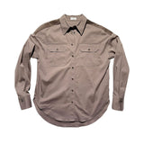 Monili beaded snap button shirt