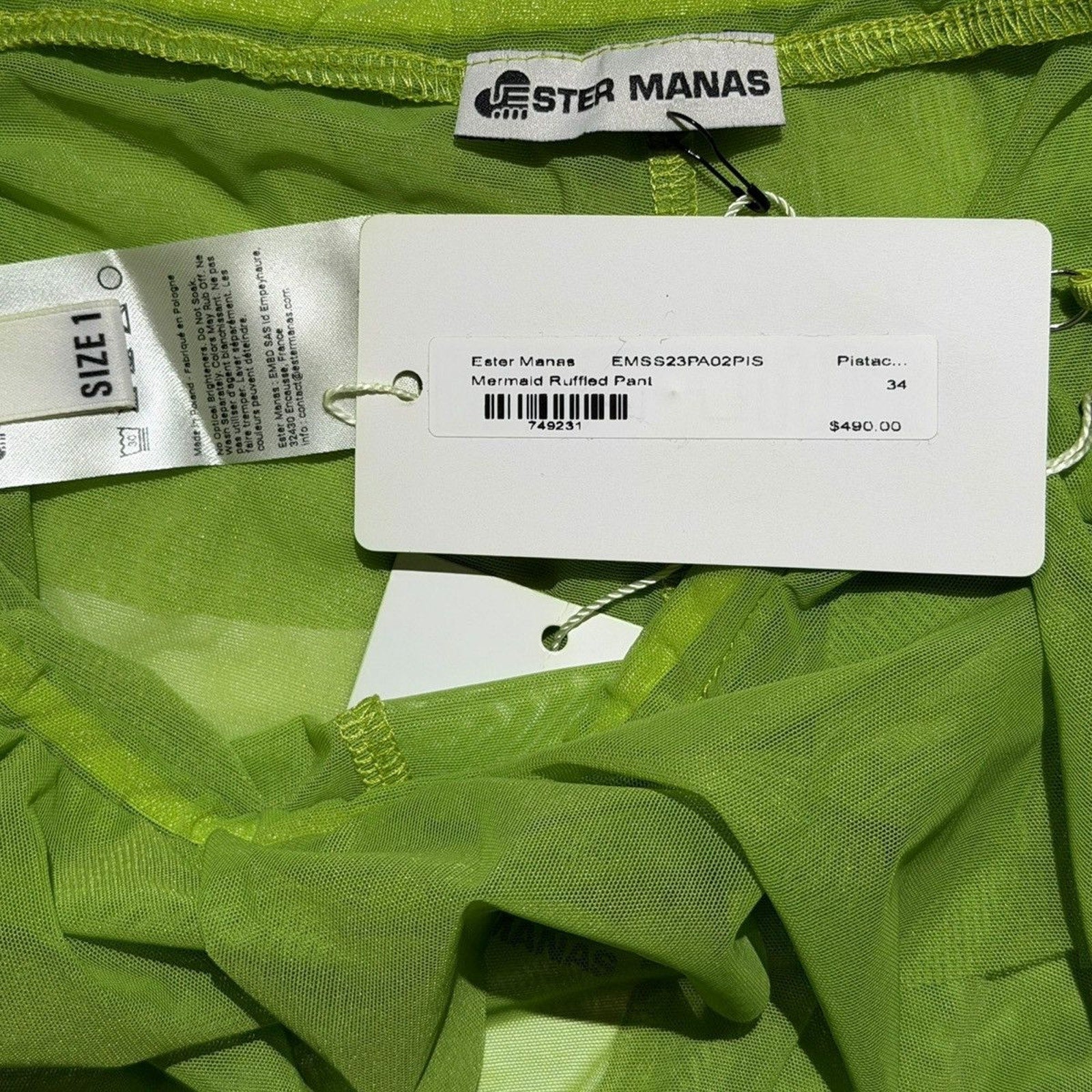 Mermaid ruffled pant