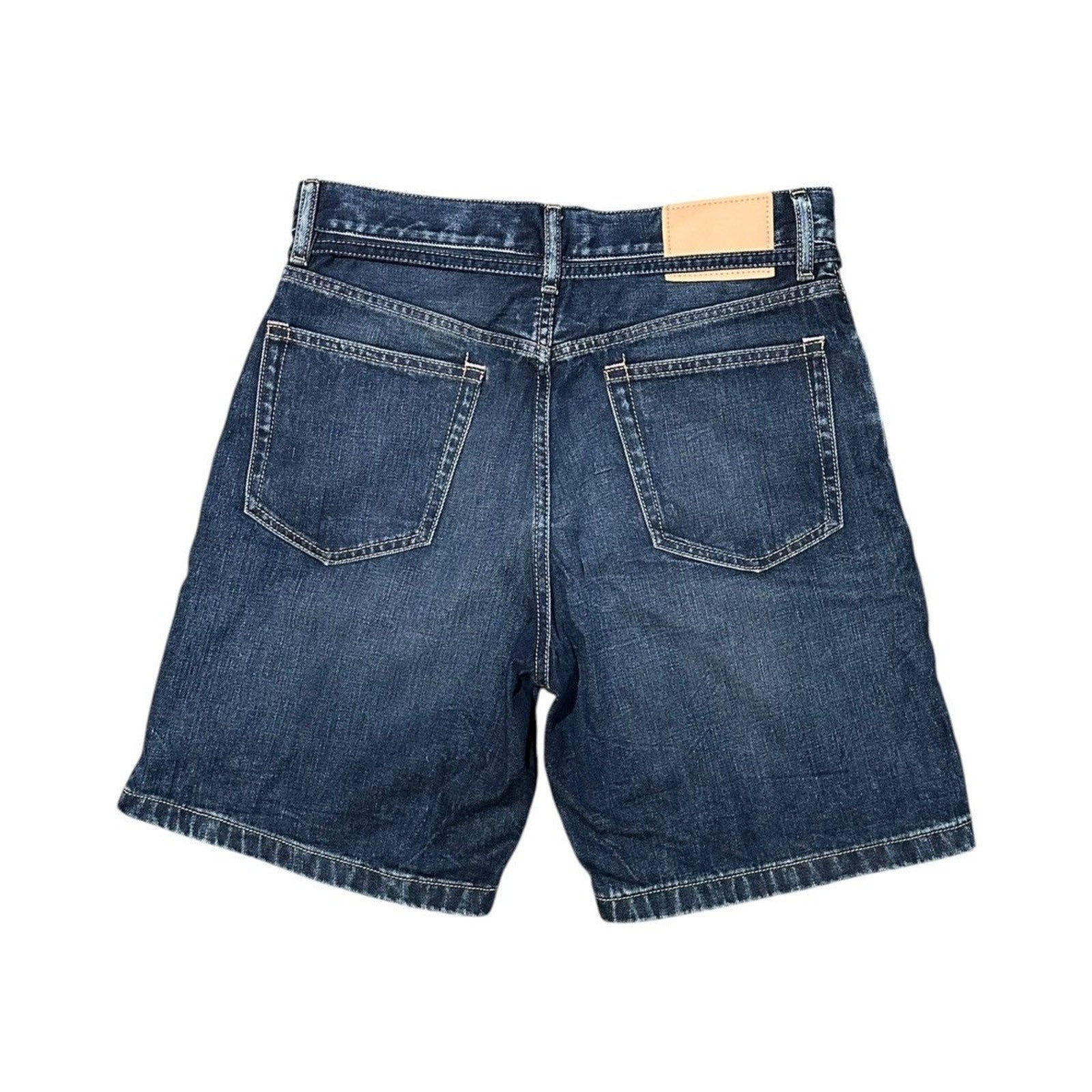 Belted Jean shorts