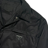 Renylon essential metal logo jacket