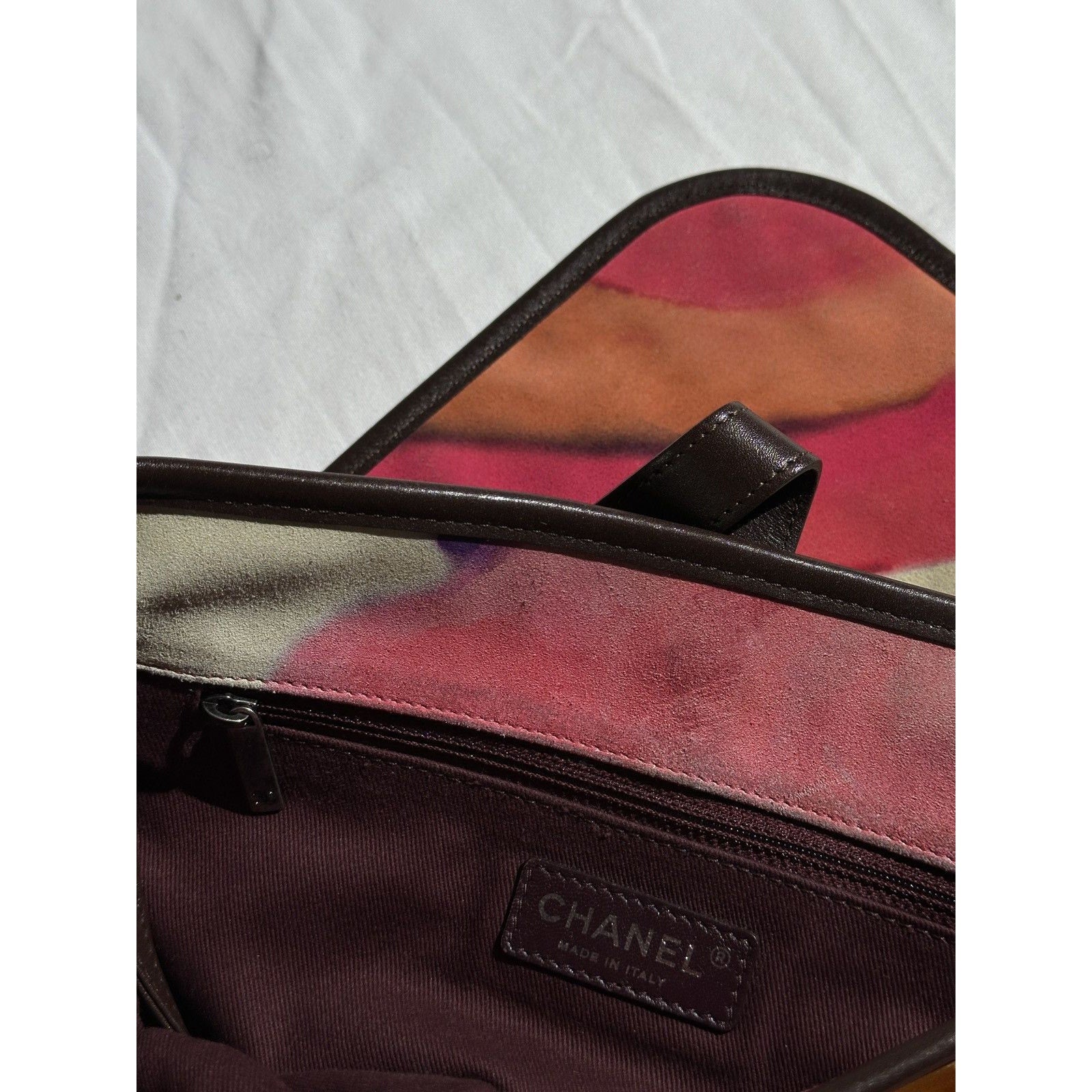 Flower power messenger bag
