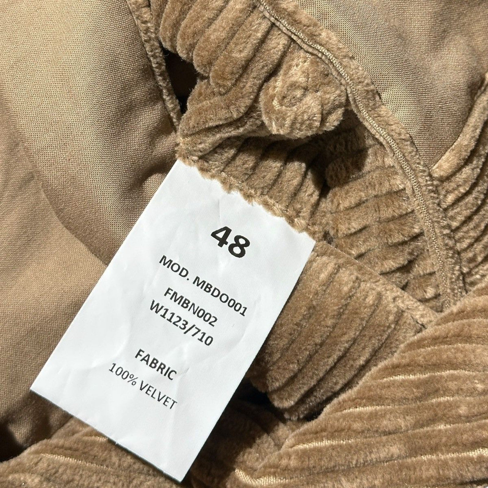 Velvet Corduroy blazer
