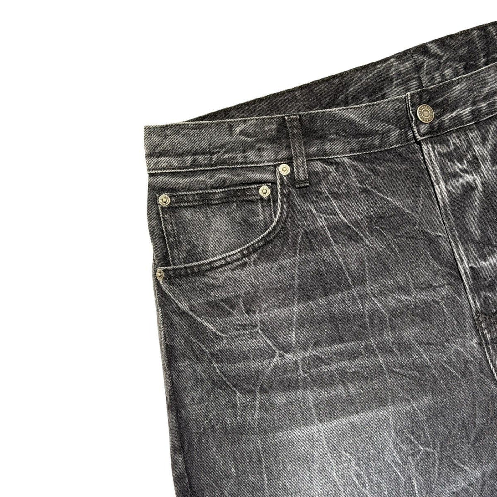 Washed Flared denim